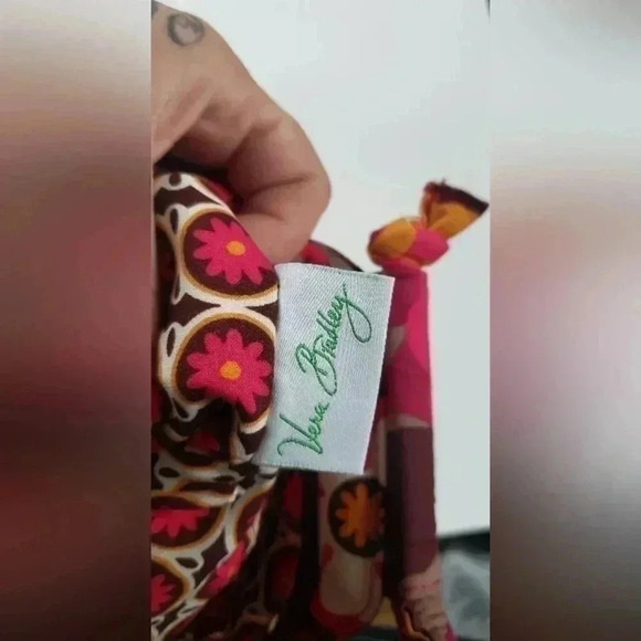 Vera Bradley rare Carnaby cupcakes Gabby handbag retired pattern like new! - Picture 4 of 4